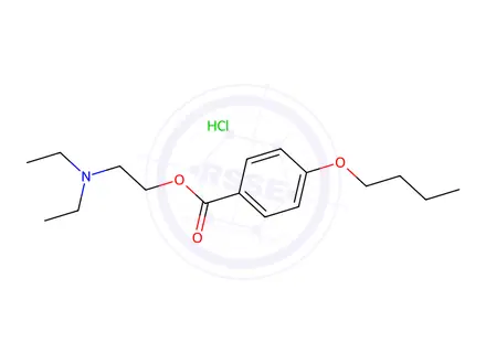 Chemical structure of Butoxycainhydrochlorid