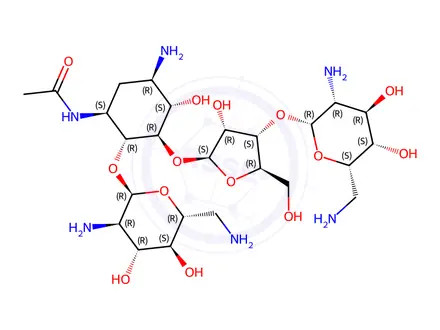 Chemical structure of Neomycin Impurity G(EP)