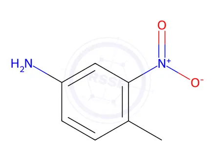 Chemical structure of 4-Methyl-3-Nitroaniline