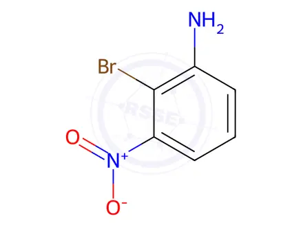 Chemical structure of 2-Bromo-3-nitroaniline