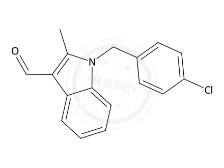 Chemical structure of 1-(4-chlorobenZyl)-2-methyl-1h-indole-3-carbaldehyde