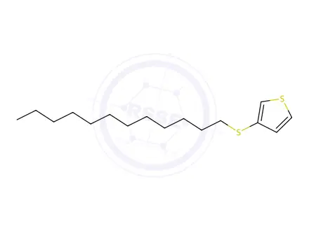 Chemical structure of 3-(Dodecylthio)thiophene