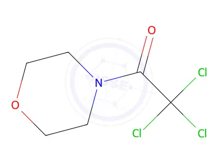 Chemical structure of 2,2,2-trichloro-1-morpholinoethan-1-one