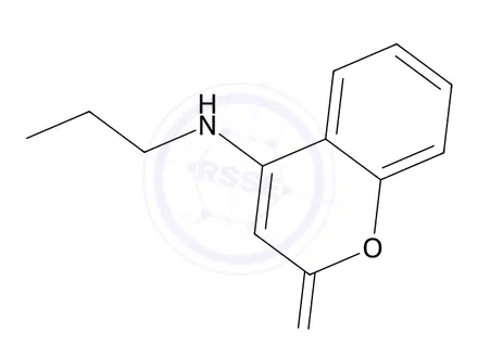 Chemical structure of 4-(Propylamino)-2H-chromen-2-one