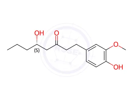 Chemical structure of 4-GINGEROL