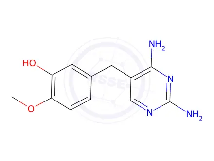 Chemical structure of Trimethoprim Impurity 56