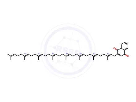 Chemical structure of Vitamin K2 Impurity 66