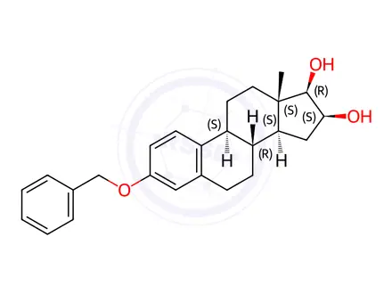 Chemical structure of Estriol Impurity 25