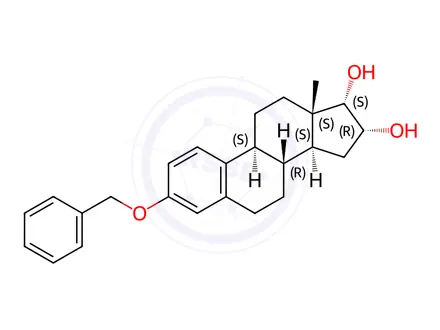 Chemical structure of Estriol Impurity 24