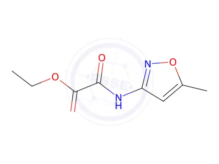 Chemical structure of Ethyl [(5-methyl-1,2-oxazol-3-yl)carbamoyl]formate