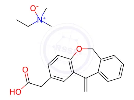 Chemical structure of Olopatadine N-Oxide