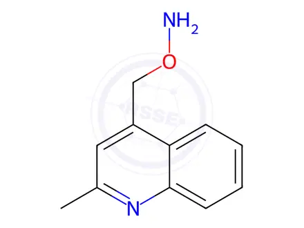 Chemical structure of o-((2-Methylquinolin-4-yl)methyl)hydroxylamine