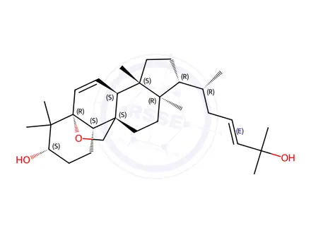 Chemical structure of Momordicoside I aglycone