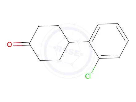 Chemical structure of 4-(2-Chlorophenyl)-cyclohexanone