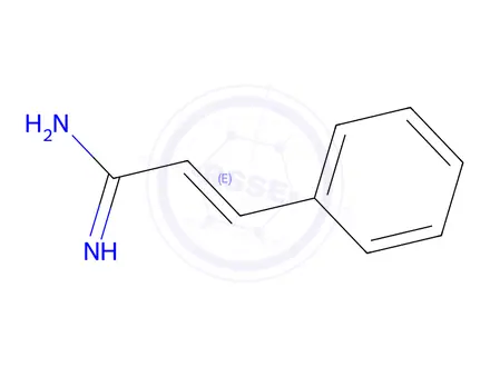Chemical structure of 3-Phenyl-acrylamidine hydrochloride