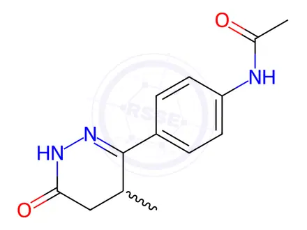 Chemical structure of Levosimendan Impurity 123