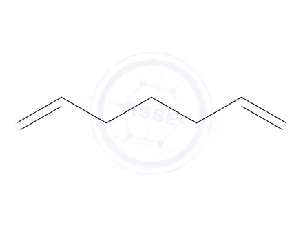 Chemical structure of 1,6-Heptadiene