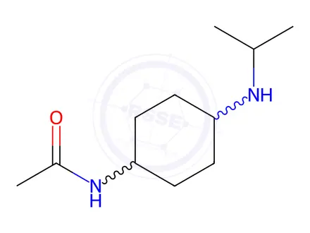 Chemical structure of N-(4-(Isopropylamino)cyclohexyl)acetamide