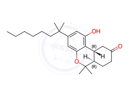 Chemical structure of Nabilone