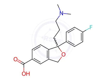 Chemical structure of Citalopram Hydrobromide Impurity 27 (Escitalopram EP Impurity M) (Mixture of Enantiomers)