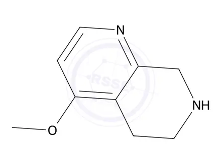 Chemical structure of 4-Methoxy-5,6,7,8-tetrahydro-1,7-naphthyridine