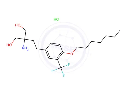 Chemical structure of Amiselimod