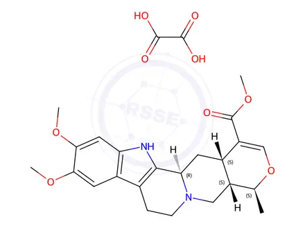 Chemical structure of RESERPILINE OXALATE