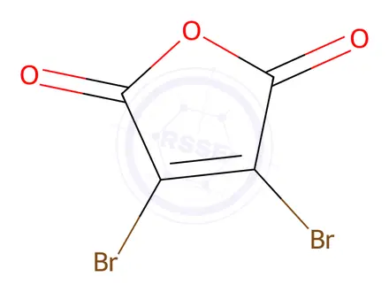 Chemical structure of 3,4-Dibromofuran-2,5-dione