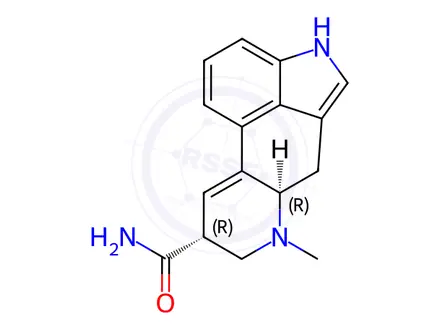 Chemical structure of Methylergometrine Impurity C