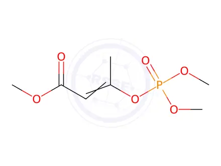 Chemical structure of Mevinphos in n-Hexane