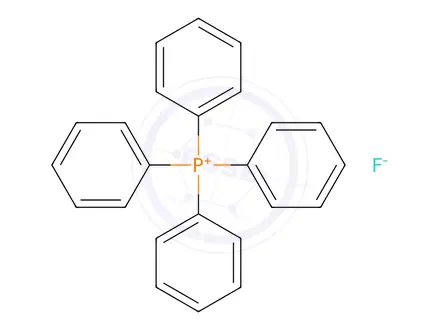 Chemical structure of TETRAPHENYL PHOSPHONIUM FLUORIDE