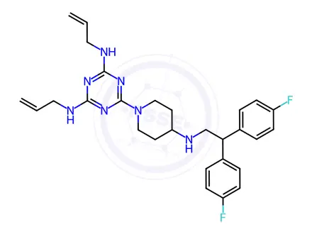 Chemical structure of Almitrine Bismesylate Impurity 31