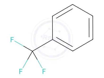 Chemical structure of Trifluorotoluene