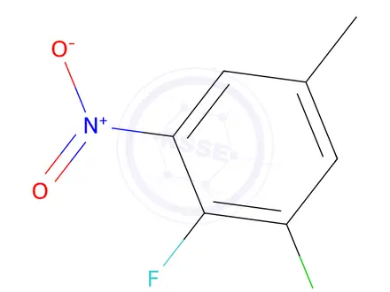 Chemical structure of 1-Chloro-2-fluoro-5-methyl-3-nitrobenzene