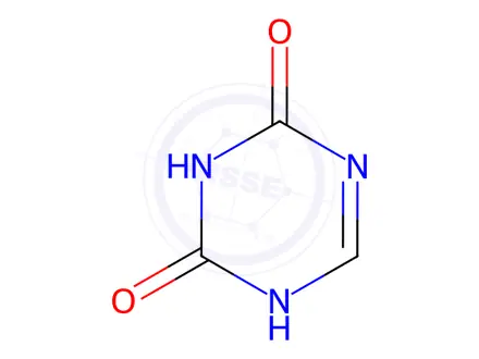 Chemical structure of Oxonic Acid Impurity 2