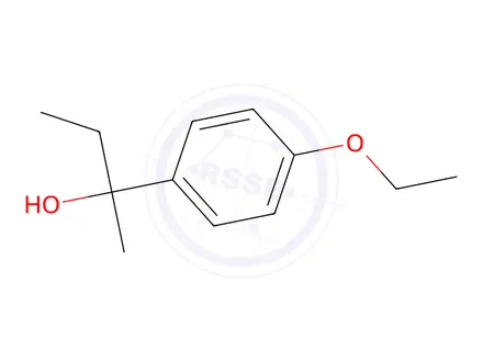Chemical structure of 2-(4-Ethoxyphenyl)butan-2-ol
