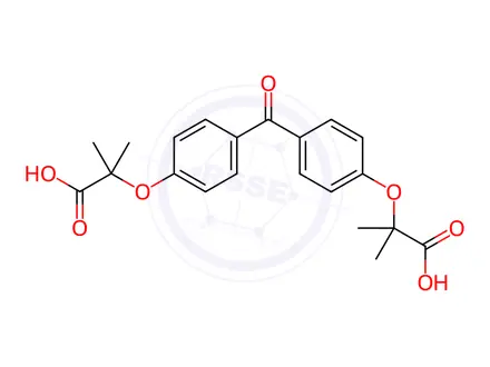 Chemical structure of Fenofibrate Impurity 39