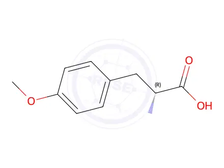 Chemical structure of o-Methyl-D-tyrosine