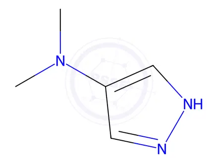 Chemical structure of N,N-Dimethyl-1H-pyrazol-4-amine