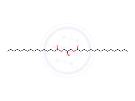 Chemical structure of Glyceryl 1,3-dipalmitate