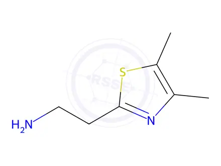 Chemical structure of 2-(dimethyl-1,3-thiazol-2-yl)ethan-1-amine