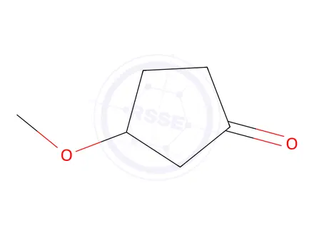 Chemical structure of 3-Methoxycyclopentanone