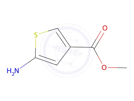 Chemical structure of methyl 5-aminothiophene-3-carboxylate