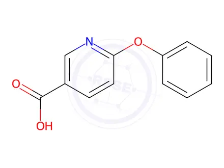 Chemical structure of 6-Phenoxynictinic Acid