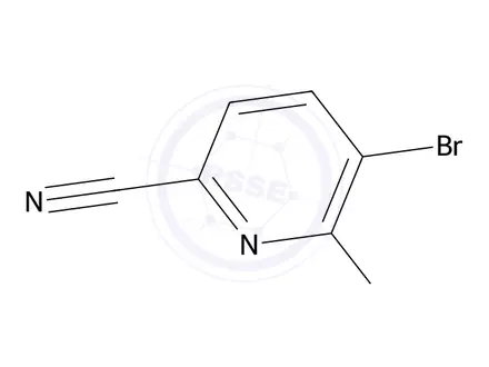 Chemical structure of 5,6-Dibromopicolinonitrile