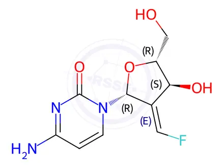 Chemical structure of Tezacitabine