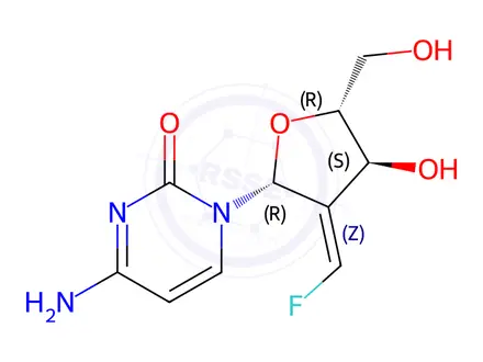 Chemical structure of Tezacitabine Impurity 1
