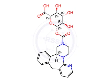 Chemical structure of Org 3770 glucuronide