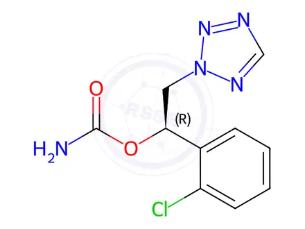 Chemical structure of Cenobamate