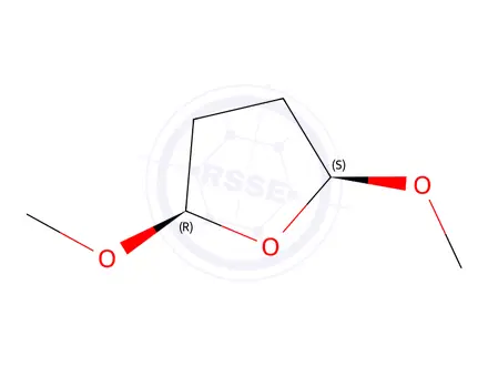 Chemical structure of 2α,5α-Dimethoxytetrahydrofuran